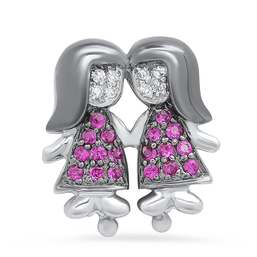 Two Girls Charm