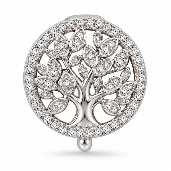 Round Tree of Life Charm