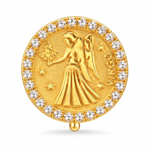 Virgo Zodiac Charm