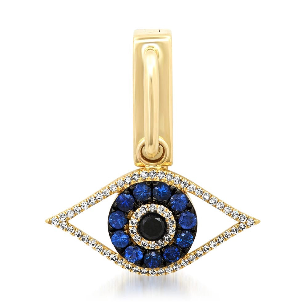 Yellow Evil Eye Charm