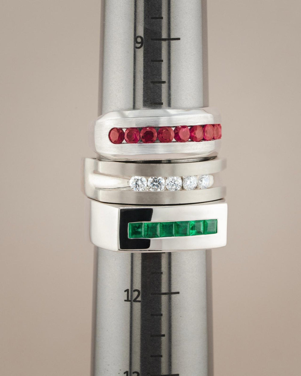 D'ORO Channel-Set Bands