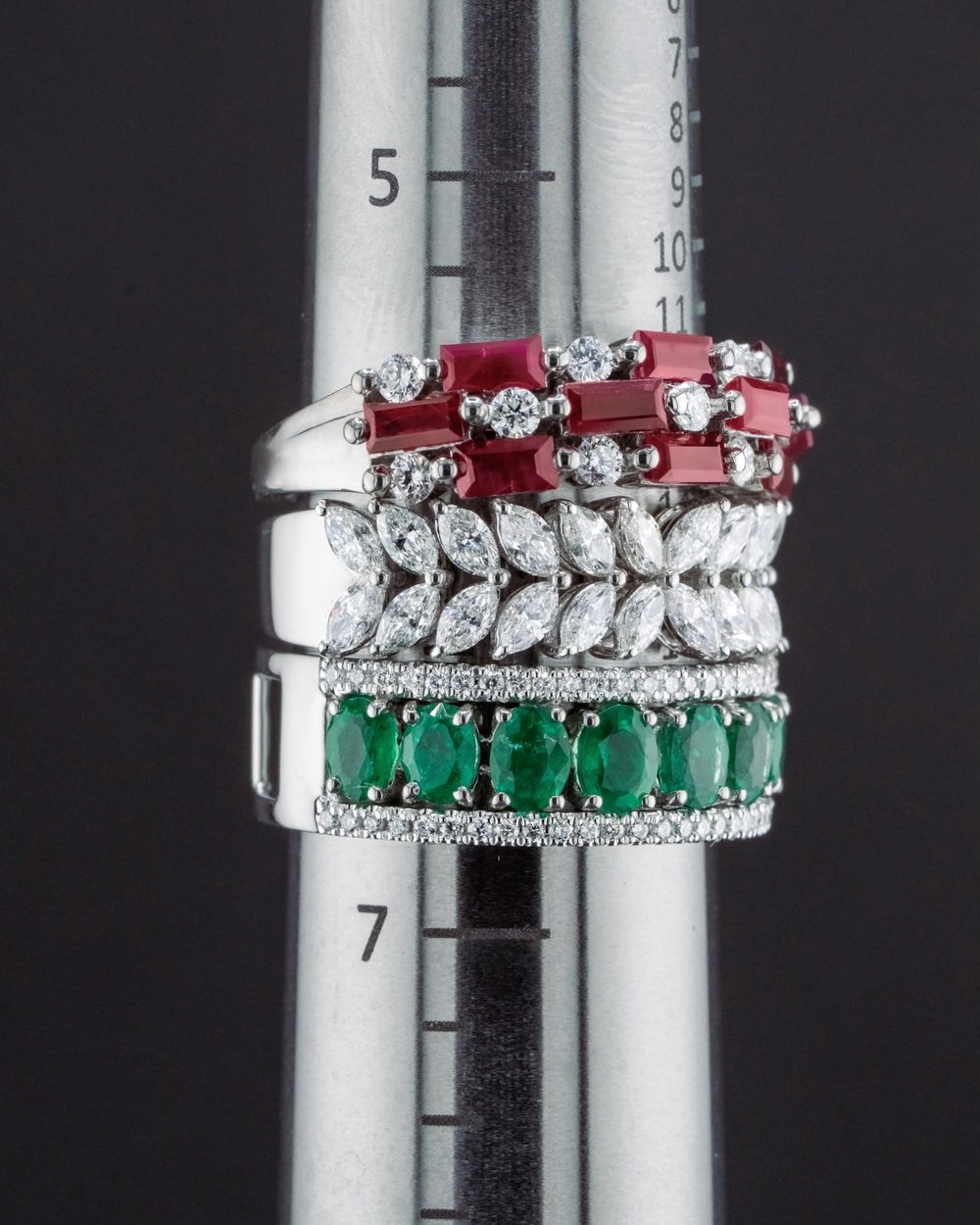 D'ORO Red, White & Green