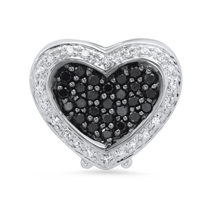 Black Heart Charm