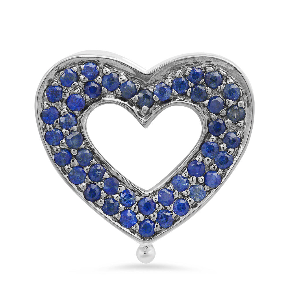 Blue Heart Charm