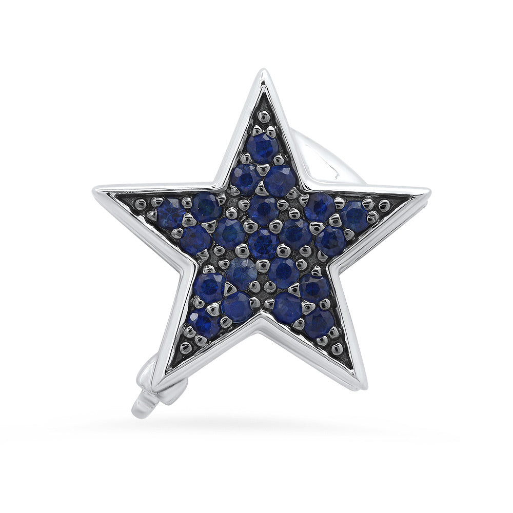 Blue Star Charm